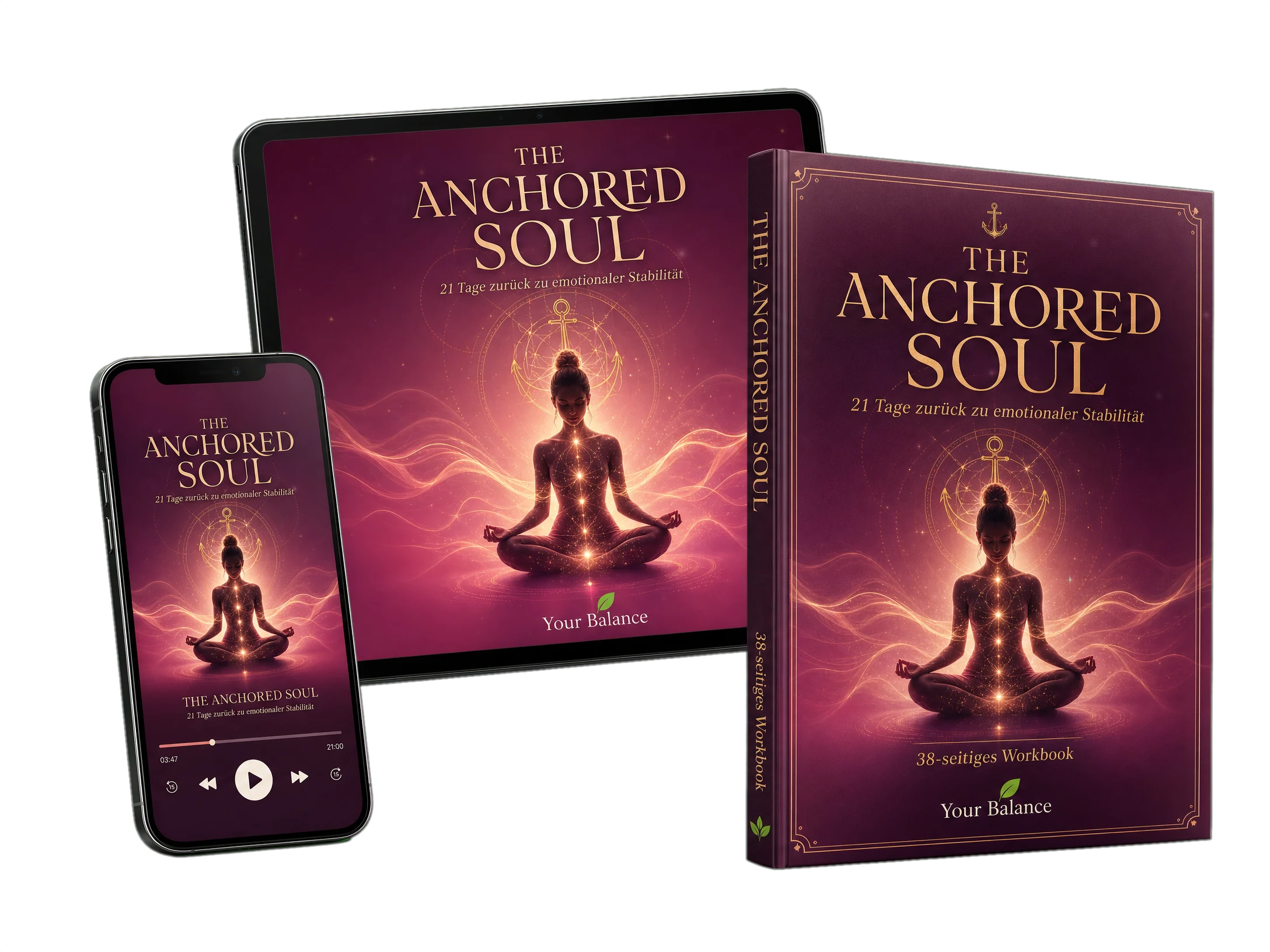 The Anchored Soul – 21-Tage-Audio-Programm für emotionale Stabilität